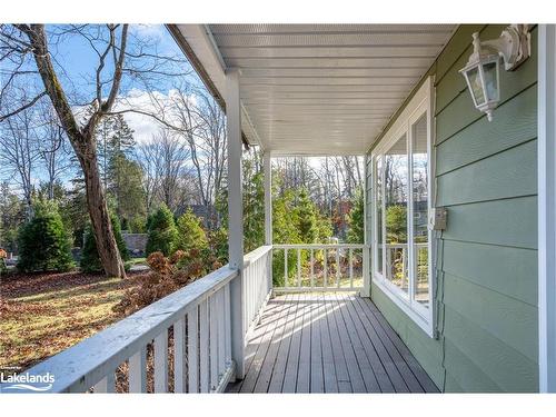 646 Muskoka 3 Road N, Huntsville, ON - Outdoor With Deck Patio Veranda With Exterior