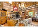 123 Happy Valley Road, The Blue Mountains, ON  - Indoor Photo Showing Living Room With Fireplace 