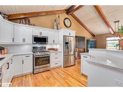 47 Blackburn Avenue, Nottawa, ON - Indoor Photo Showing Kitchen With Stainless Steel Kitchen