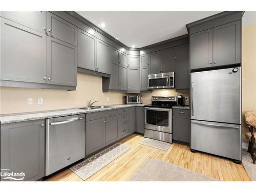 302-20 C Silver Birch Court, Parry Sound, ON - Indoor Photo Showing Kitchen With Double Sink