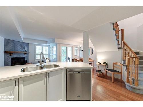 21 Barker Boulevard, Collingwood, ON - Indoor Photo Showing Kitchen With Double Sink