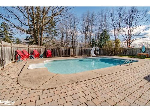 67 Maple Street, Victoria Harbour, ON - Outdoor With In Ground Pool With Backyard