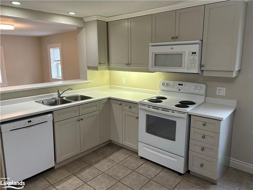 303 Oak Street, Collingwood, ON - Indoor Photo Showing Kitchen With Double Sink