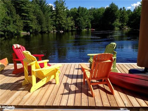 2983 Whelan Way, Washago, ON - Outdoor With Body Of Water With Deck Patio Veranda