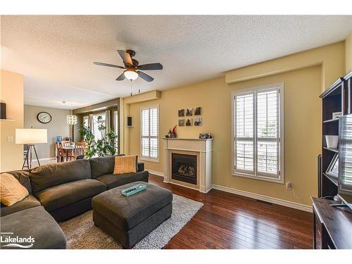 10 Regalia Way, Barrie, ON - Indoor Photo Showing Living Room With Fireplace