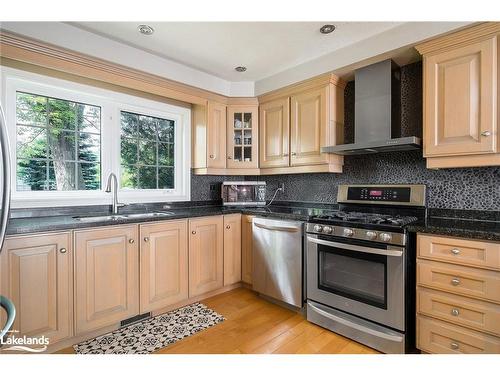 209733 Highway 26, The Blue Mountains, ON - Indoor Photo Showing Kitchen With Double Sink