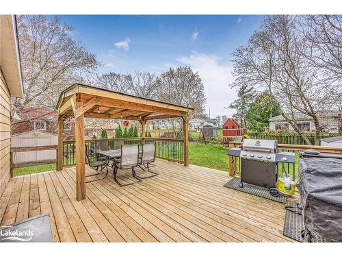 501 Talbot Street, Port Mcnicoll, ON - Outdoor With Deck Patio Veranda