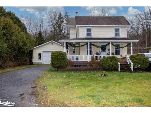 8 Meadow Street, Parry Sound, ON - Outdoor With Deck Patio Veranda With Facade