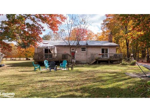 4866 Hwy 124 Highway, Magnetawan, ON - Outdoor With Deck Patio Veranda