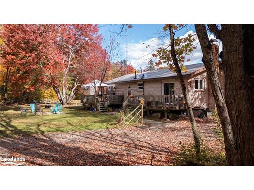 4866 Hwy 124 Highway, Magnetawan, ON - Outdoor With Deck Patio Veranda