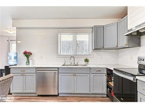 141 Old Highway #26, Meaford, ON - Indoor Photo Showing Kitchen With Double Sink