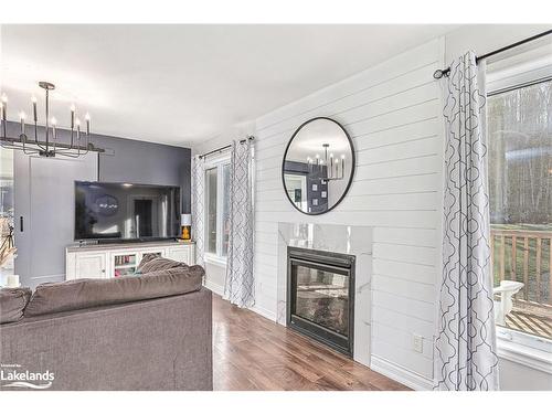 141 Old Highway #26, Meaford, ON - Indoor Photo Showing Living Room With Fireplace