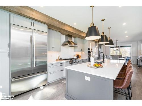 176 Springside Crescent Crescent, The Blue Mountains, ON - Indoor Photo Showing Kitchen With Upgraded Kitchen