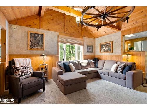 53B Forest Access Road, Port Loring, ON - Indoor Photo Showing Living Room