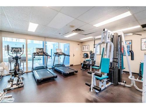 608-75 Ellen Street, Barrie, ON - Indoor Photo Showing Gym Room