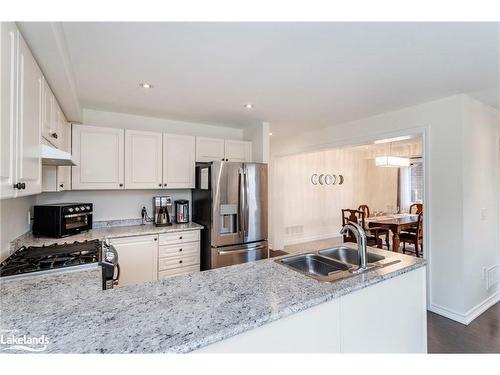 55 Hatton Drive, Penetanguishene, ON - Indoor Photo Showing Kitchen With Double Sink