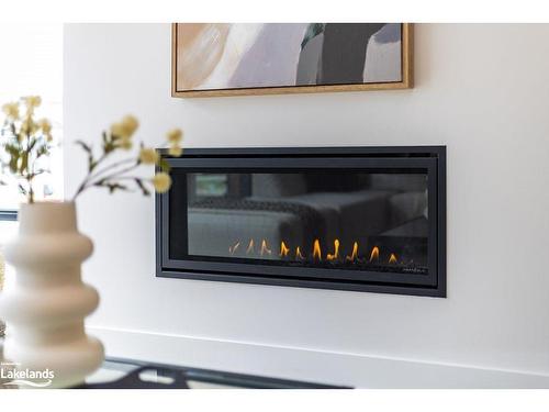 10-117 Sladden Court, Thornbury, ON - Indoor Photo Showing Living Room With Fireplace