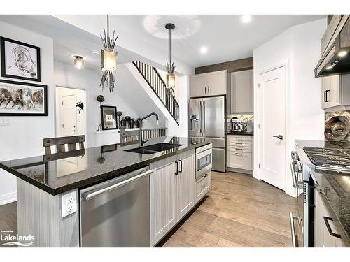 104 Clippers Lane, Thornbury, ON - Indoor Photo Showing Kitchen With Double Sink With Upgraded Kitchen