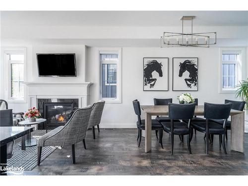 170 Yellow Birch Crescent, The Blue Mountains, ON - Indoor Photo Showing Dining Room With Fireplace