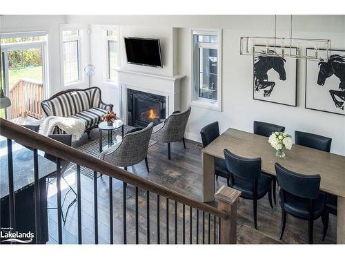 170 Yellow Birch Crescent, The Blue Mountains, ON - Indoor Photo Showing Dining Room With Fireplace