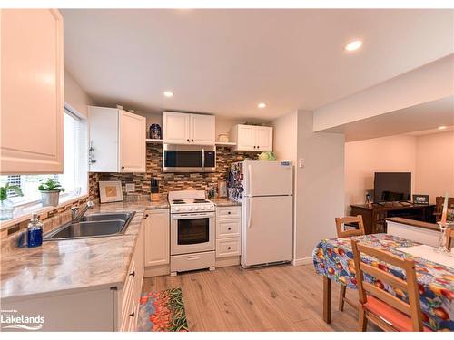 4693 Daniel Street, Ramara, ON - Indoor Photo Showing Kitchen With Double Sink