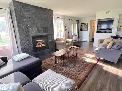 106-169 Jozo Weider Boulevard, The Blue Mountains, ON - Indoor Photo Showing Living Room With Fireplace