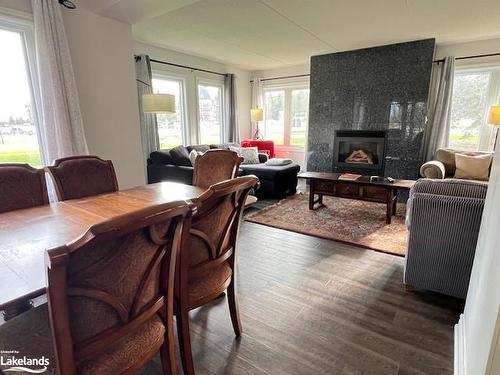 106-169 Jozo Weider Boulevard, The Blue Mountains, ON - Indoor Photo Showing Living Room With Fireplace