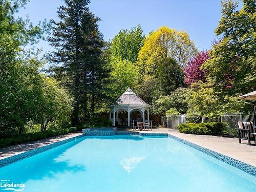 145 Bruce Street S, Thornbury, ON - Outdoor With In Ground Pool With Backyard