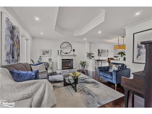 295 Eliza Street, Meaford, ON - Indoor Photo Showing Living Room With Fireplace