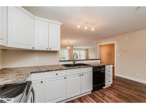 Gl5-10B Kimberley Avenue, Bracebridge, ON - Indoor Photo Showing Kitchen With Double Sink