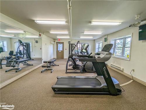 Gl5-10B Kimberley Avenue, Bracebridge, ON - Indoor Photo Showing Gym Room