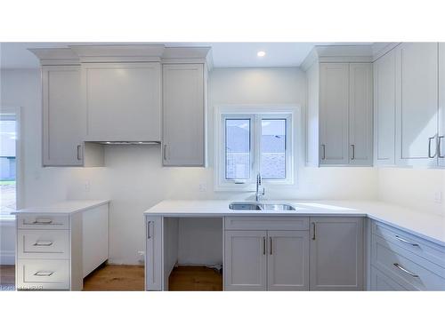 21 Orchard Drive, Stratford, ON - Indoor Photo Showing Kitchen With Double Sink