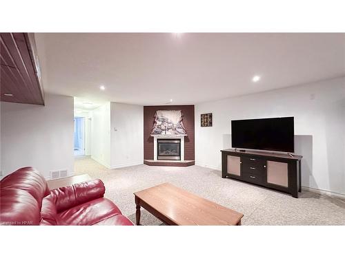 3023 Alice Street, Fordwich, ON - Indoor Photo Showing Living Room With Fireplace