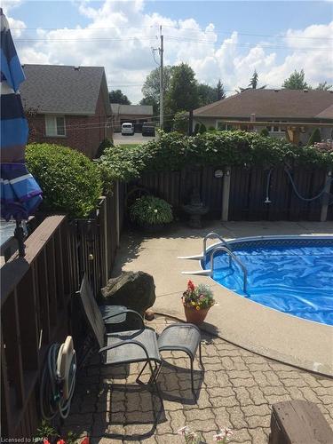 44 Albert Street, Mitchell, ON - Outdoor With In Ground Pool With Deck Patio Veranda