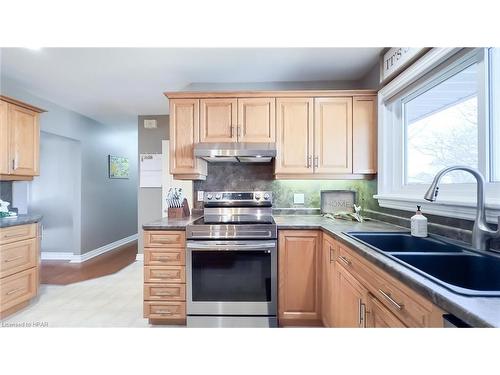 160 Bayfield Road, Goderich, ON - Indoor Photo Showing Kitchen With Double Sink
