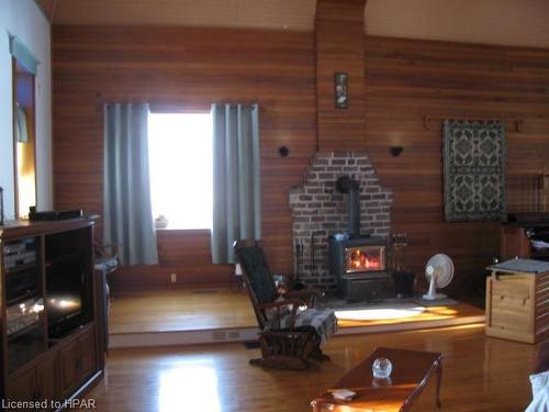 44411 Sawmill Rd, Mckillop Township, ON - Indoor With Fireplace