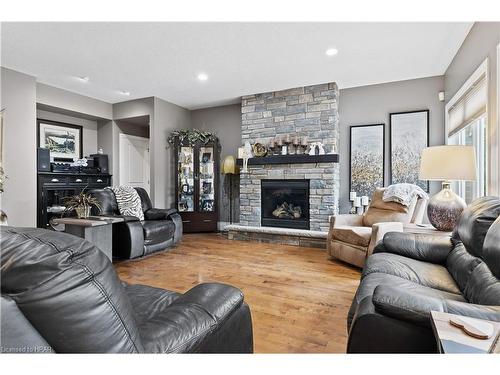36241 Gore Road, South Huron, ON - Indoor Photo Showing Living Room With Fireplace