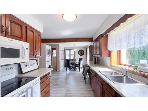 161 South Street, Goderich, ON - Indoor Photo Showing Kitchen With Double Sink