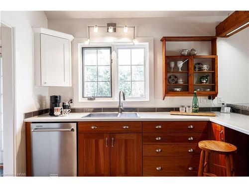 14 & 16 Chiniquy Street, Bayfield, ON - Indoor Photo Showing Kitchen With Double Sink