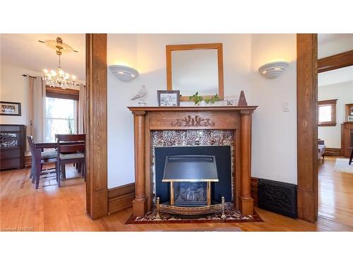 46 Elgin Avenue W, Goderich, ON - Indoor Photo Showing Living Room With Fireplace