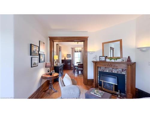 46 Elgin Avenue W, Goderich, ON - Indoor Photo Showing Living Room With Fireplace