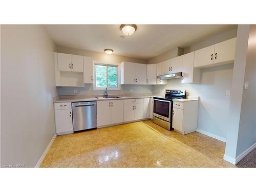 17 Laurier Street, Stratford, ON - Indoor Photo Showing Kitchen With Stainless Steel Kitchen With Double Sink