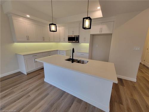 549 Albert Street, Exeter, ON - Indoor Photo Showing Kitchen With Double Sink