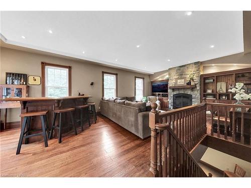 5765 3Rd Line, Minto, ON - Indoor With Fireplace