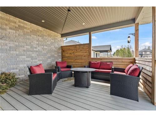 411 Jane Street, Palmerston, ON - Outdoor With Deck Patio Veranda With Exterior