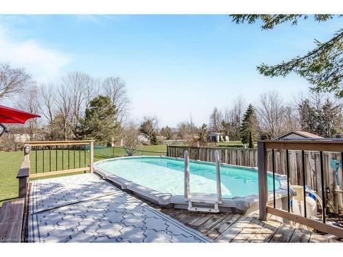 2815 Shering Crescent, Innisfil, ON - Outdoor With Above Ground Pool With Backyard