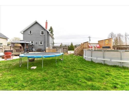 213 Norfolk Street, Stratford, ON - Outdoor With Above Ground Pool With Backyard With Exterior