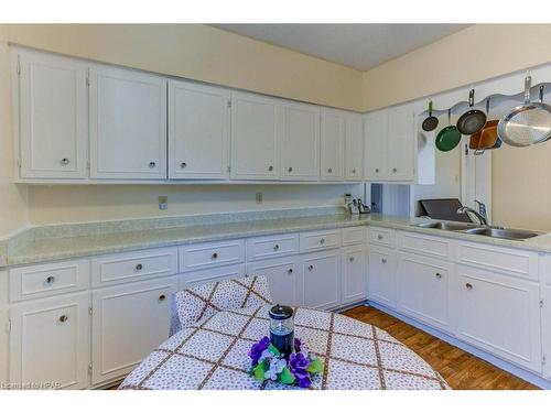 122 Fulton Street, Clinton, ON - Indoor Photo Showing Kitchen With Double Sink