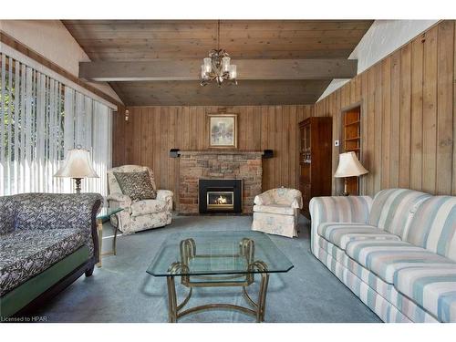 235 William Street, Stratford, ON - Indoor Photo Showing Living Room With Fireplace