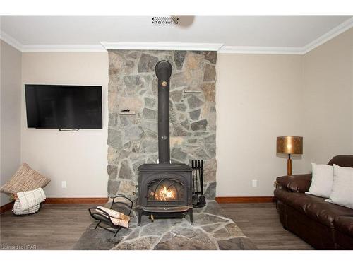 63 Crawford Street, Stratford, ON - Indoor Photo Showing Living Room With Fireplace